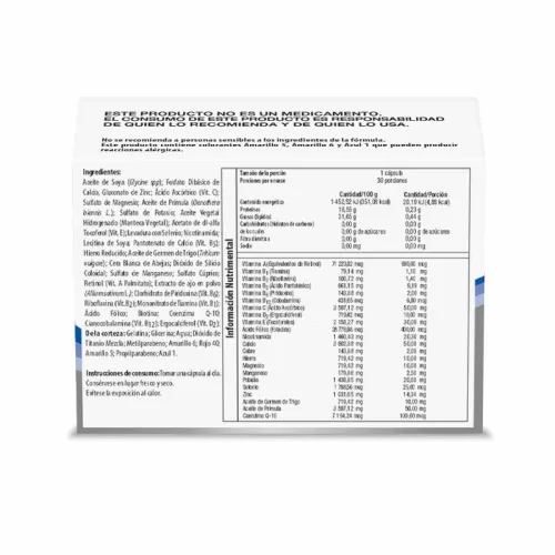 Gelcavit Platinum con 30 Cápsulas