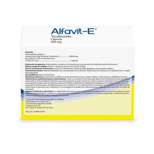 Alfavit-E con 30 Cápsulas