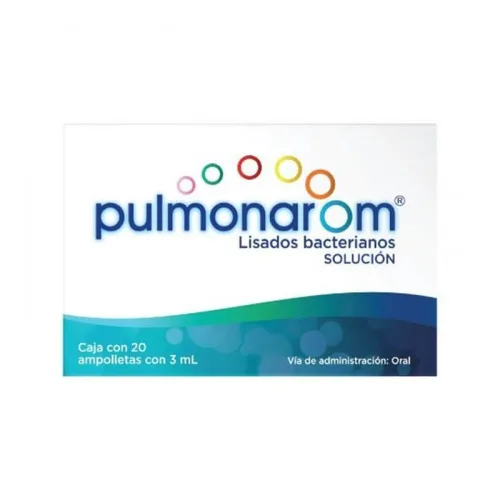 Comprar Pulmonarom Con 20 Ampolletas De 3 Ml