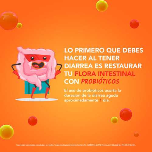 Sinuberase Probióticos en Suspensión 10 Ampolletas