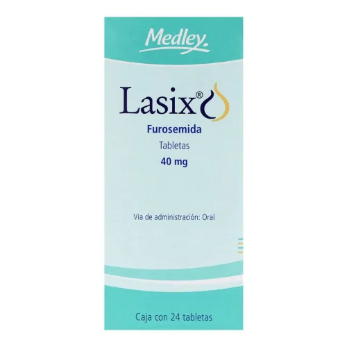 Lasix 40 Mg Con 24 Tabletas