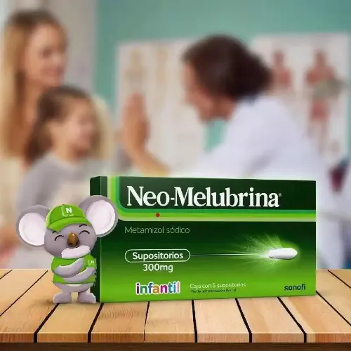 Neo-Melubrina Supositorios 5 Piezas de 300 mg