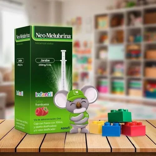 Neo-Melubrina Jarabe Infantil Frambuesa 100 ml