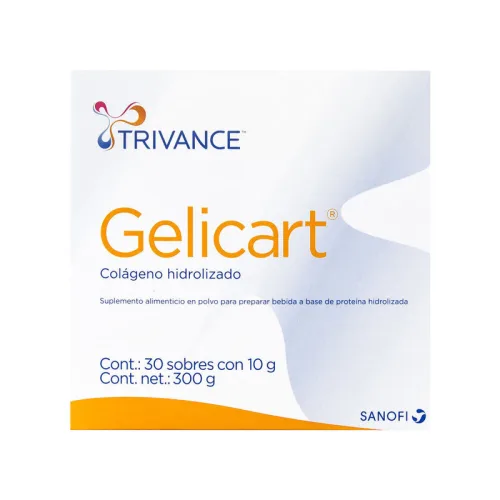 Comprar Gelicart Colágeno Hidrolizado 30 Sobres 10 Gr