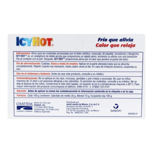 Comprar Icy Hot 30/10 % Con 35.4 G De Crema