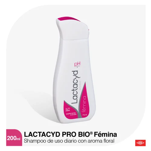 Lactacyd Pro Bio Fémina Shampoo Íntimo Floral 200 Ml