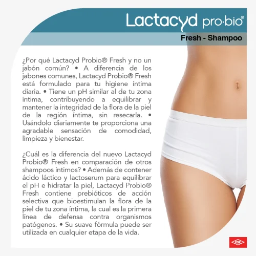 Lactacyd Pro Bio Shampoo Íntimo Fresh 200 Ml