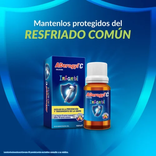 Comprar Aderogyl C Infantil Vitaminas A, D, Y C Frasco Con 30 Ml