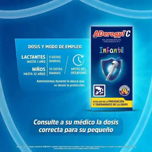 Aderogyl C Infantil Solución Con 30 ml