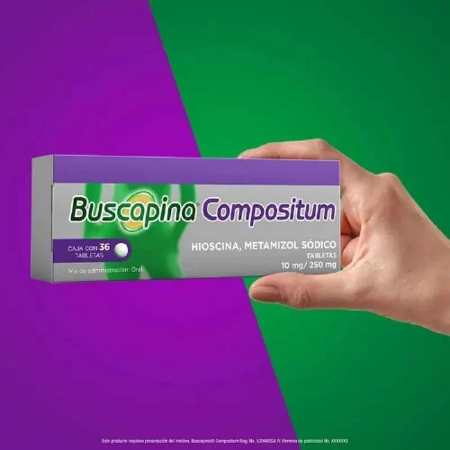 Buscapina Compositum 10/250 Mg Con 36 Tabletas