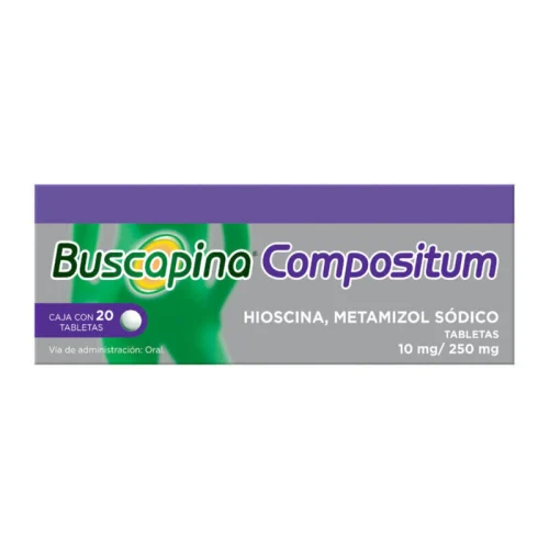 Comprar Buscapina Compositum 10/250 Mg Con 20 Tabletas