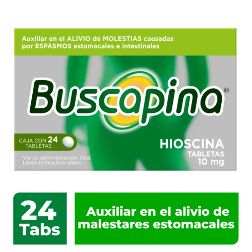 Comprar Buscapina 10 Mg Con 24 Tabletas