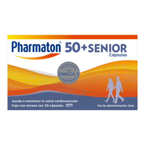 Comprar Pharmaton +50 Senior Multivitamínico 30 Cápsulas