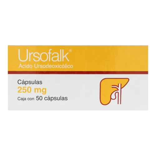 Ursofalk 250 Mg Con 50 Cápsulas