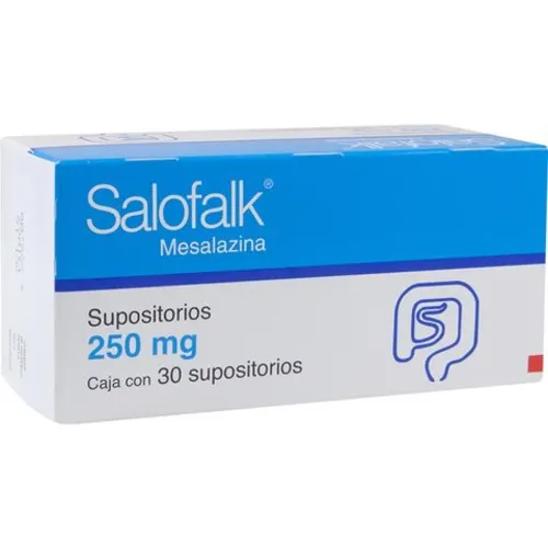 Salofalk 250 Mg Con 30 Supositorios