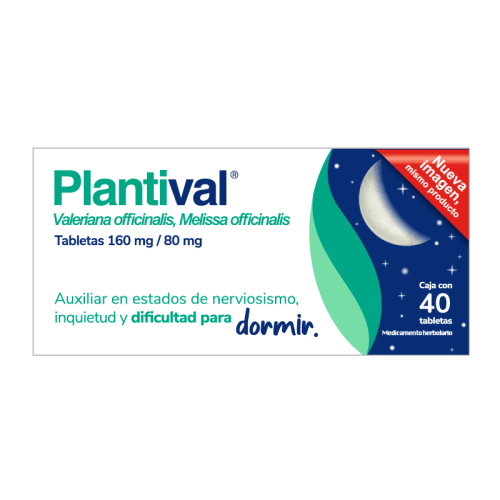 Comprar Plantival 160/80 Mg Con 40 Tabletas