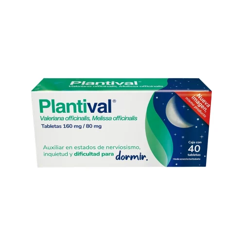 Plantival 160/80 Mg Con 40 Tabletas