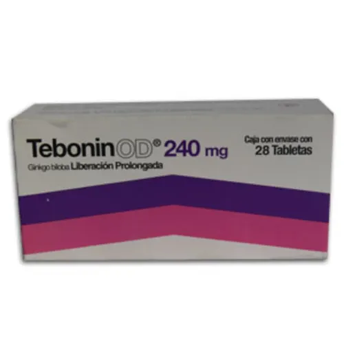 Comprar Tebonin Od 240 Mg Con 28 Tabletas