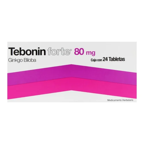 Tebonin Forte con 24 Cápsulas de 80 mg