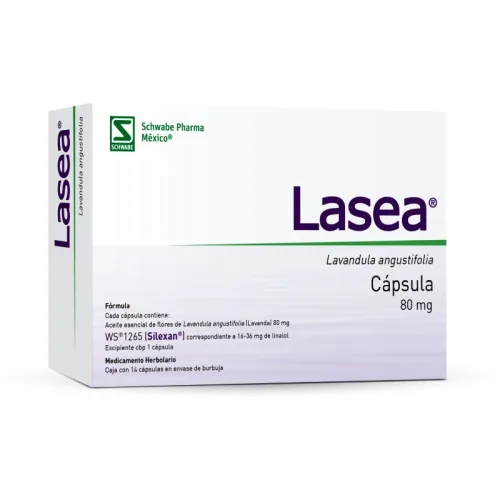 Comprar Lasea 80 Mg Con 14 Cápsulas