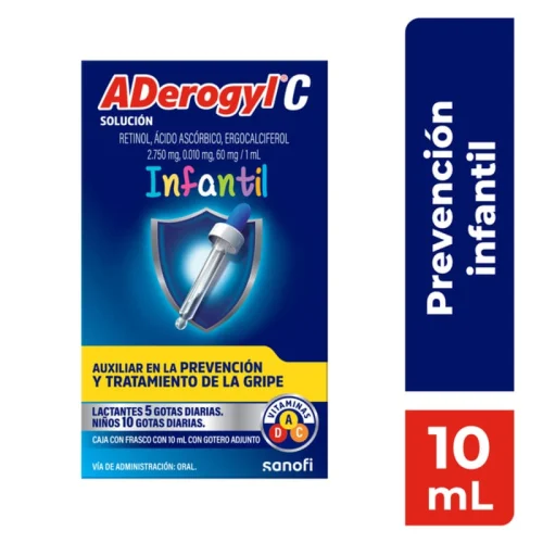 Aderogyl C Solución Gotas con 10 ml