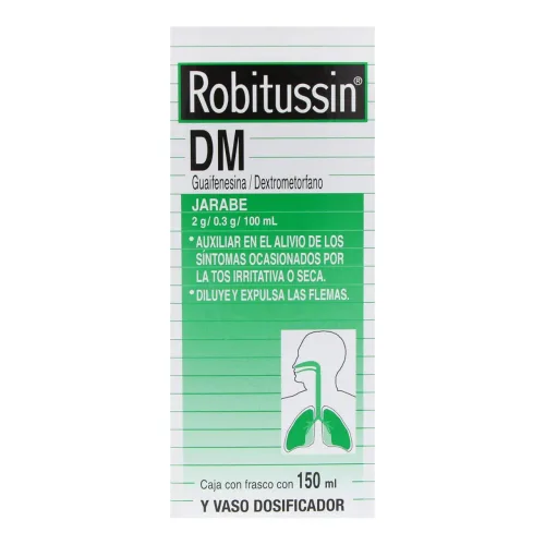 Comprar Robitussin Dm 2/0.3 G Jarabe Con 150 Ml