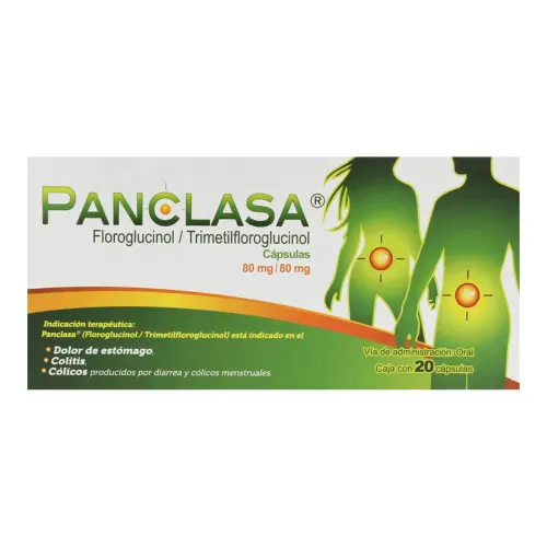 Comprar Panclasa 80/80 Mg 20 Cápsulas