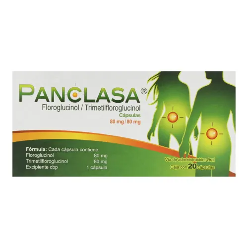 Panclasa 80/80 Mg 20 Cápsulas