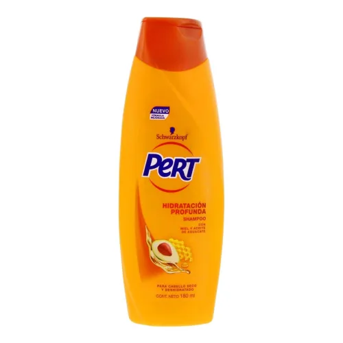 Pert Hidratación Profunda Shampoo Miel Y Aceite De Aguacate Con 180 Ml