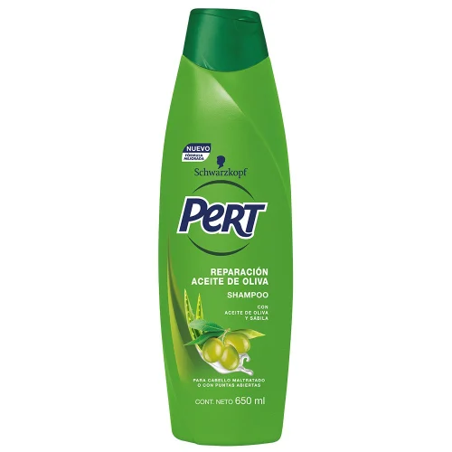 Comprar Pert Reparación Profunda Shampoo Aceite De Oliva Y Aceite De Aguacate Con 650 Ml