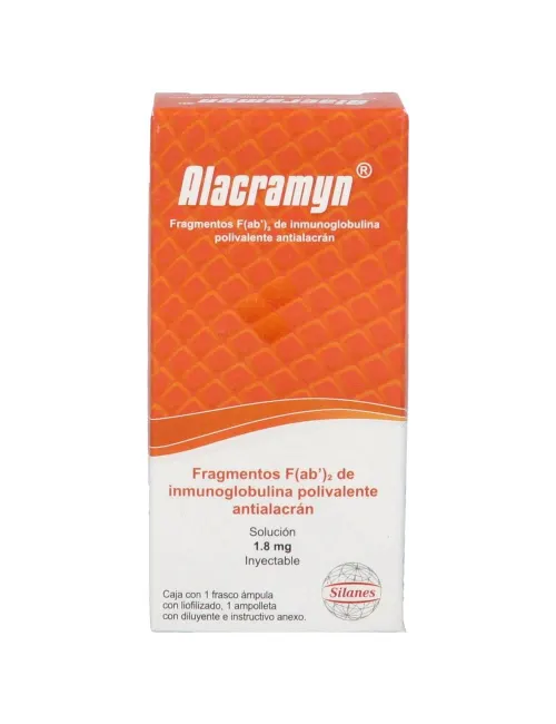 Alacramyn 1.8 Mg Solución Inyectable Frasco Ámpula