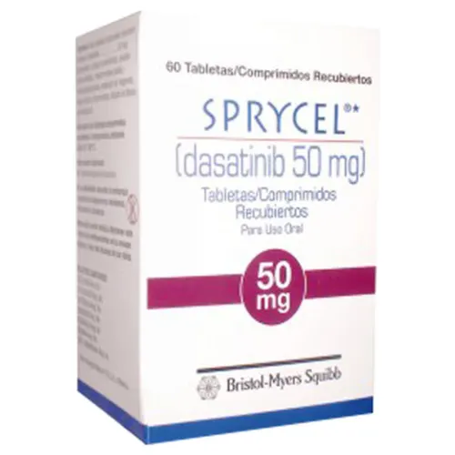 Sprycel 50 Mg Con 60 Tabletas