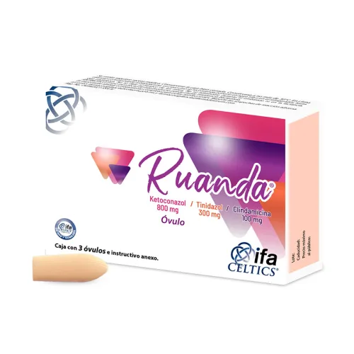 Comprar Ruanda 800/300/100 Mg Con 3 Óvulos