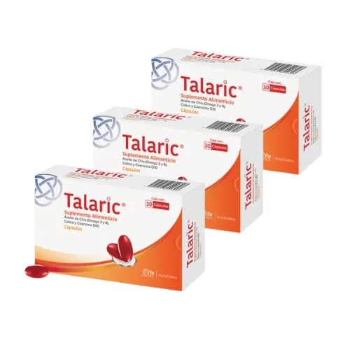 Comprar Talaric Suplemento Alimenticio Con 30 Cápsulas Pack 3×2
