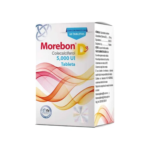 Comprar Morebon 5000 Ui Con 60 Tabletas