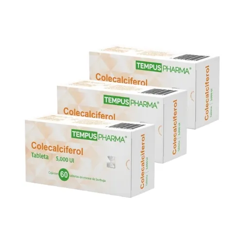 Comprar Colecalciferol 5000Ui Con 60 Tabletas Pack 3×2