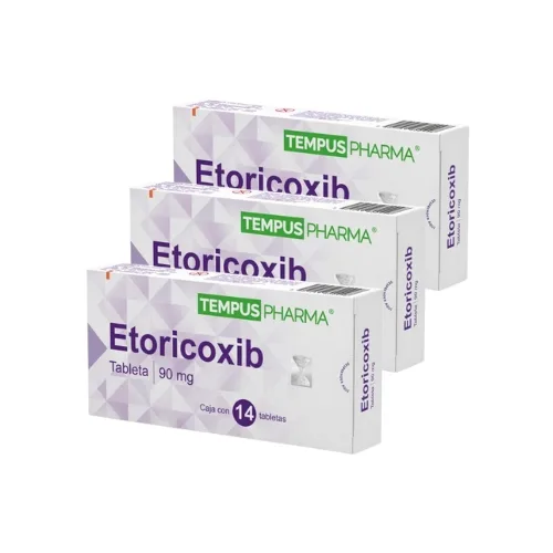 Comprar Etoricoxib 90 Mg Con 14 Tabletas Pack 3x2