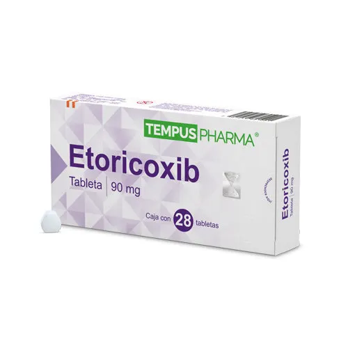 Etoricoxib 90 Mg Con 28 Tabletas (Tempus Pharma)