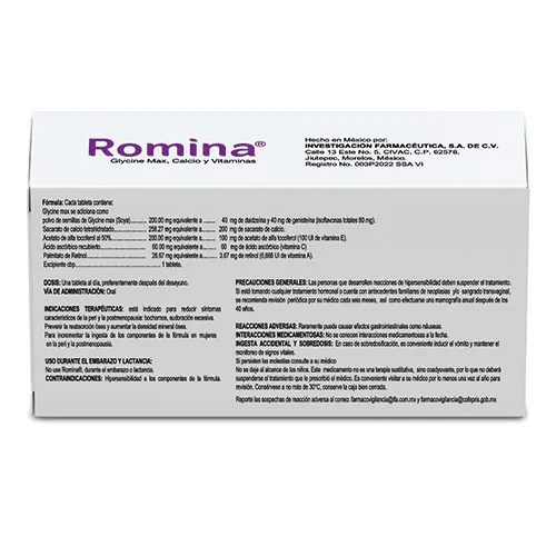 Romina Con 30 Tabletas