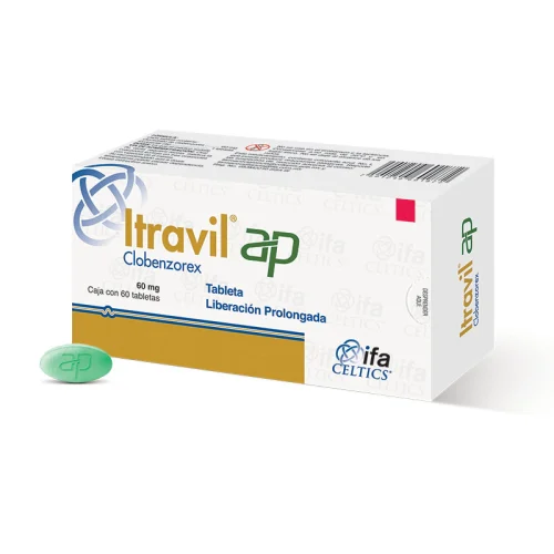 Comprar Itravil Ap 60 Mg Con 60 Tabletas