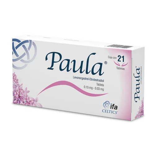Comprar Paula 0.15/0.03 Mg Con 21 Tabletas