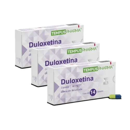 Comprar Duloxetina 60 Mg Con 14 Tabletas Pack 3×2