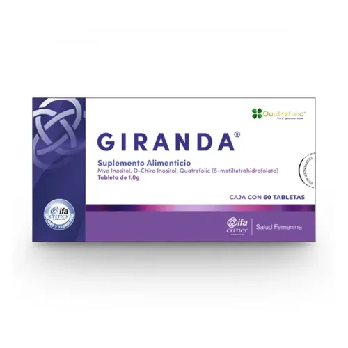 Giranda Suplemento Alimenticio Con 60 Tabletas Giranda Suplemento Alimenticio Con 60 Tabletas