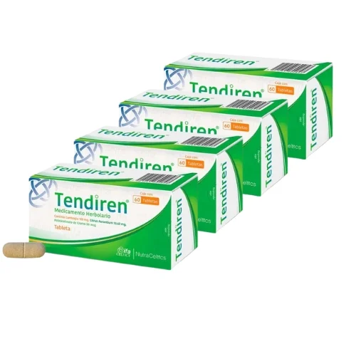 Comprar Tendiren 125/10.62 Mg/50 Mcg Con 60 Tabletas Pack 4×3