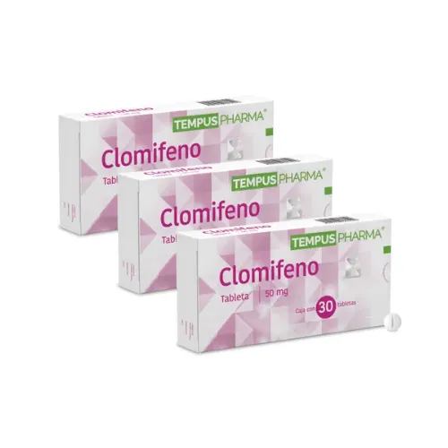 Comprar Clomifeno 50 Mg Con 30 Tabletas Pack 3×2