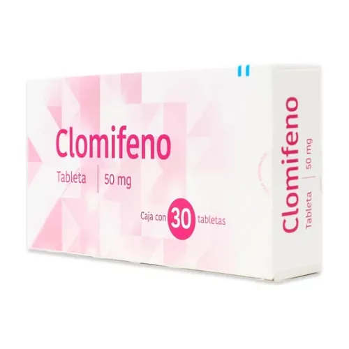 Clomifeno 50 mg con 30 Tabletas