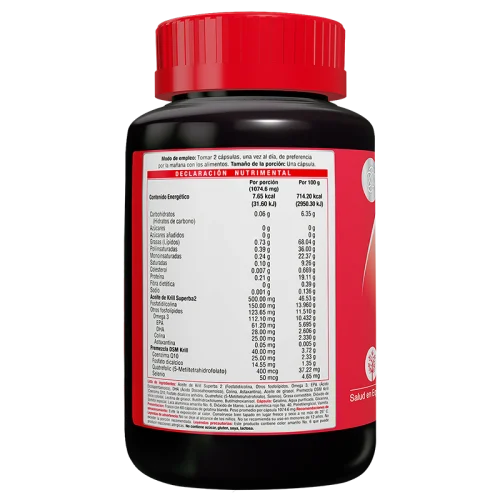 Comprar Krill Antarta Superba2® Suplemento Alimenticio Con 60 Cápsulas