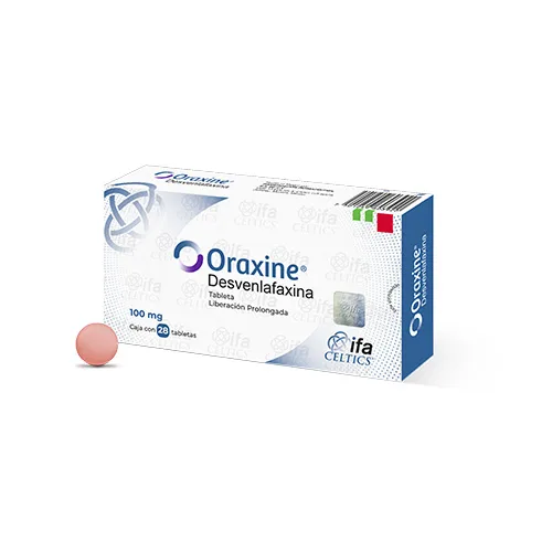 Oraxine 100 mg con 28 Tabletas