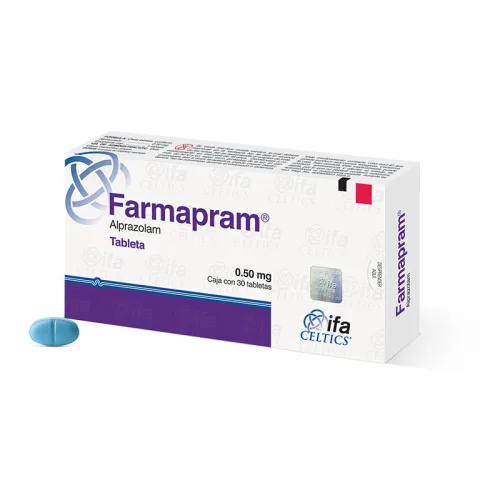 Comprar Farmapram 0.50 Mg Con 30 Tabletas