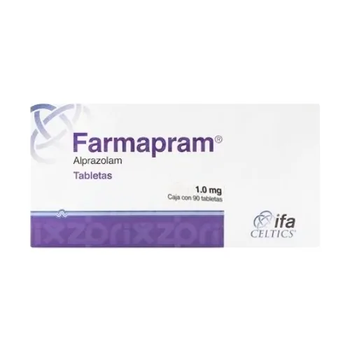 Farmapram 1 mg con 90 Tabletas
